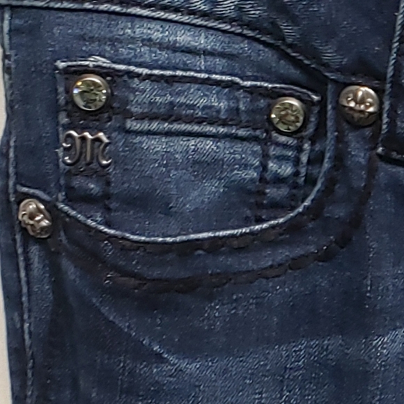 Miss Me Boot Cut Signature Denim Jeans 78T - Picture 4 of 5